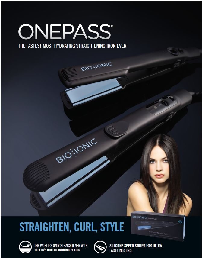 Review - ONEPASS Hair Straighteners